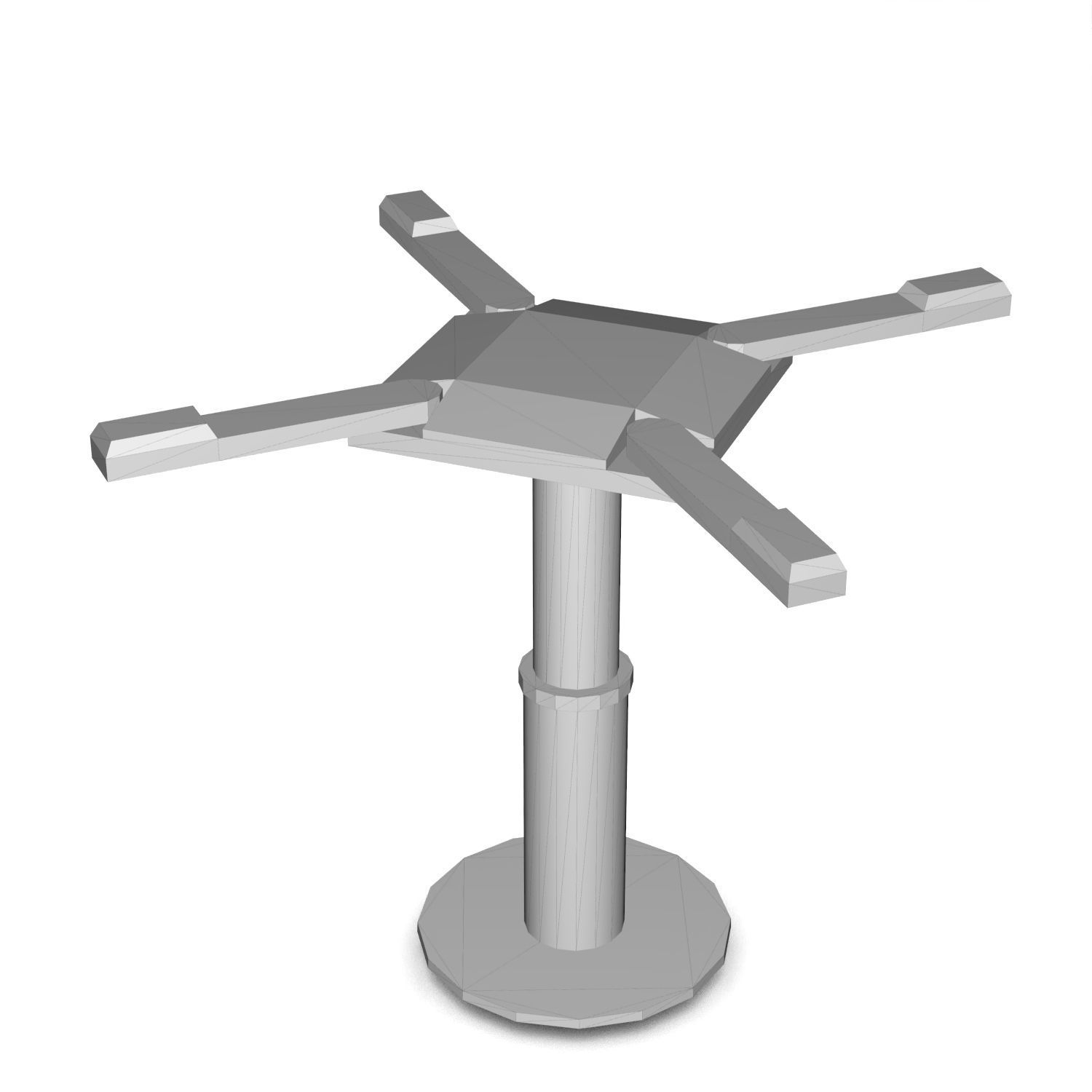 Low Poly CarLift - Game Ready Prop Low-poly 3D model_17