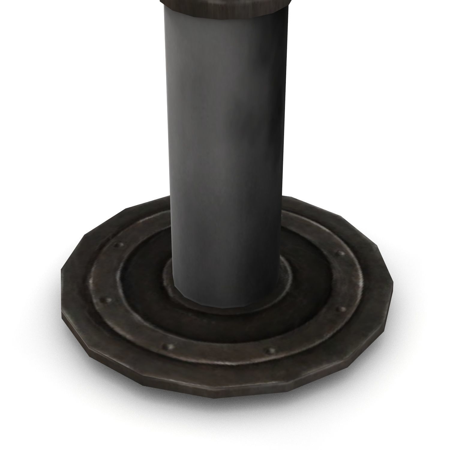 Low Poly CarLift - Game Ready Prop Low-poly 3D model_5