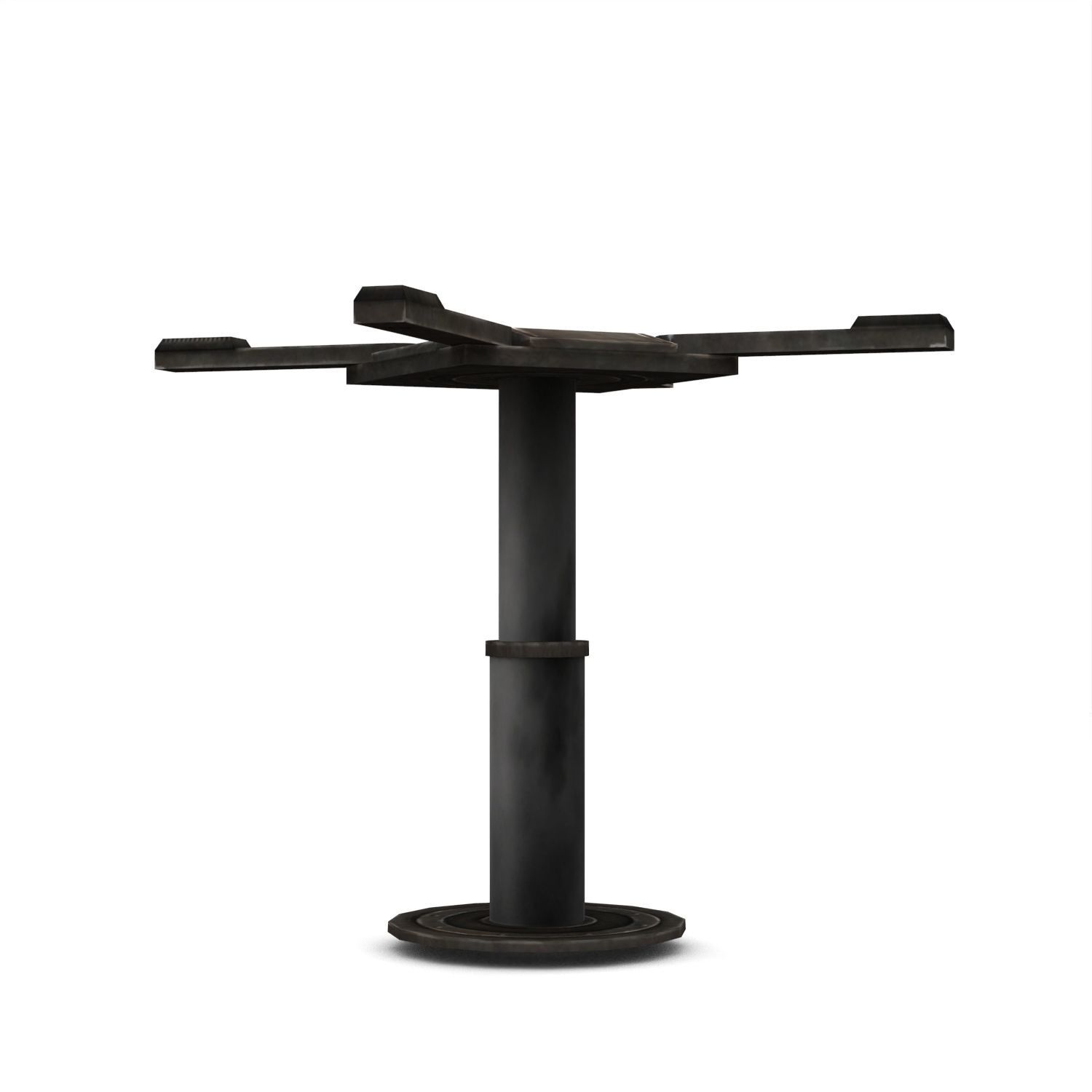 Low Poly CarLift - Game Ready Prop Low-poly 3D model_4