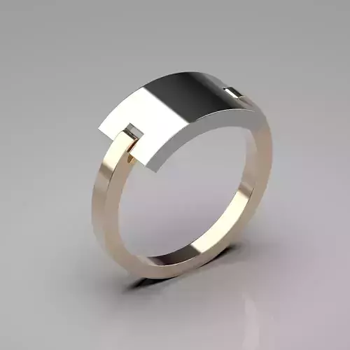 Logo Plate Ring