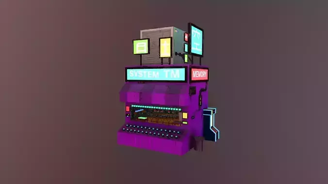 Cyberpunk City - Building 4