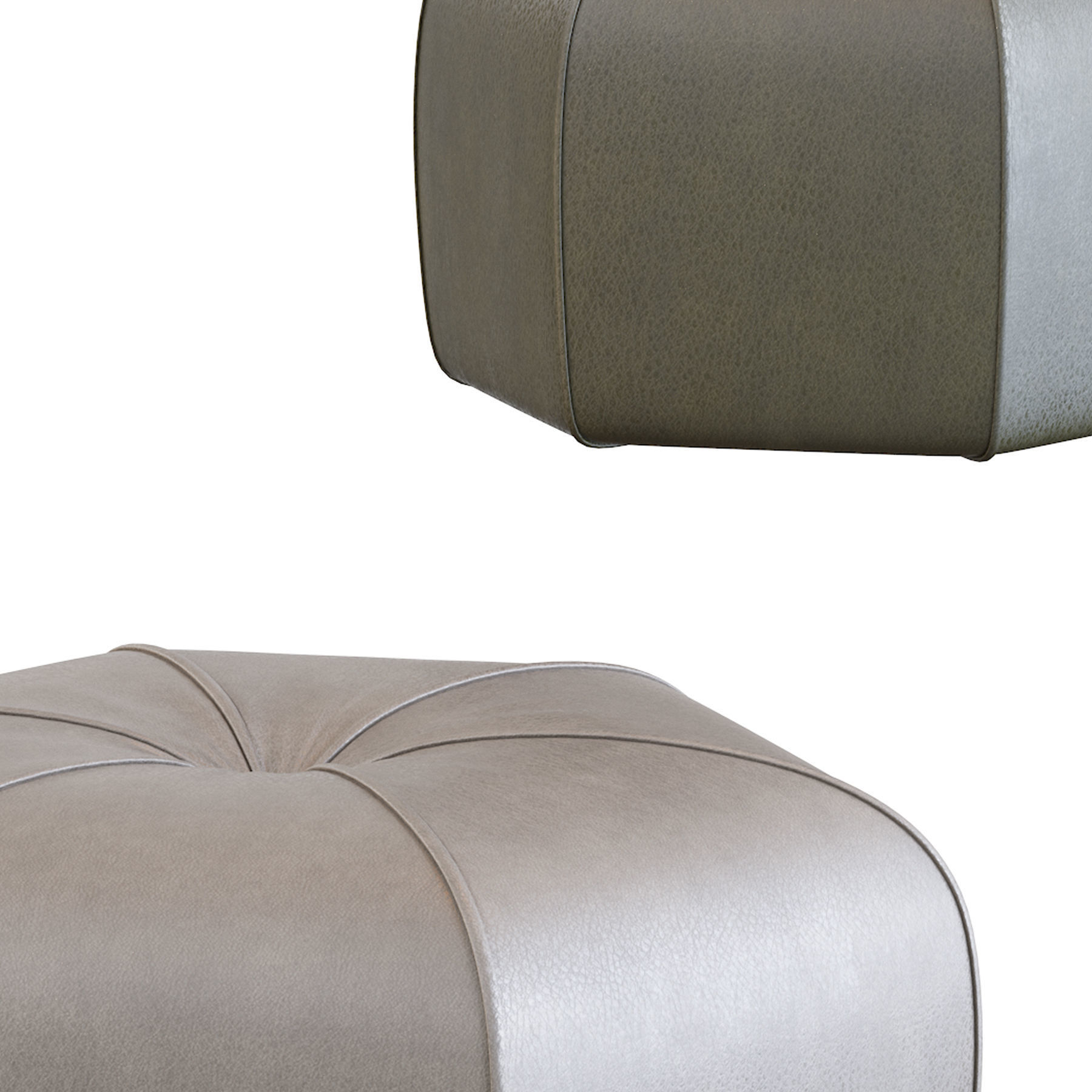 Pouf Kingsley 3D model_8