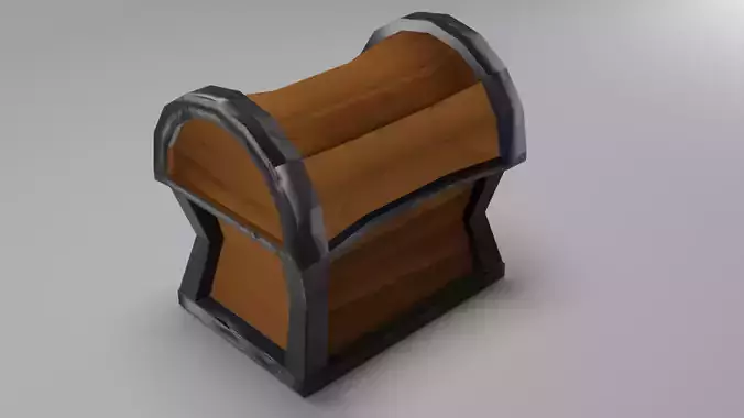 medieval stylized chest