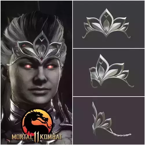 Sindel diadem - Fatal Attractor 3D print model