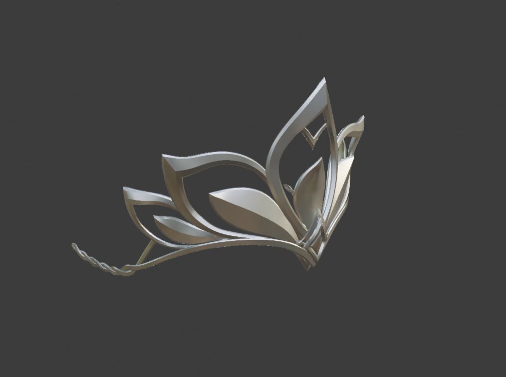 Sindel diadem - Fatal Attractor 3D print model_6