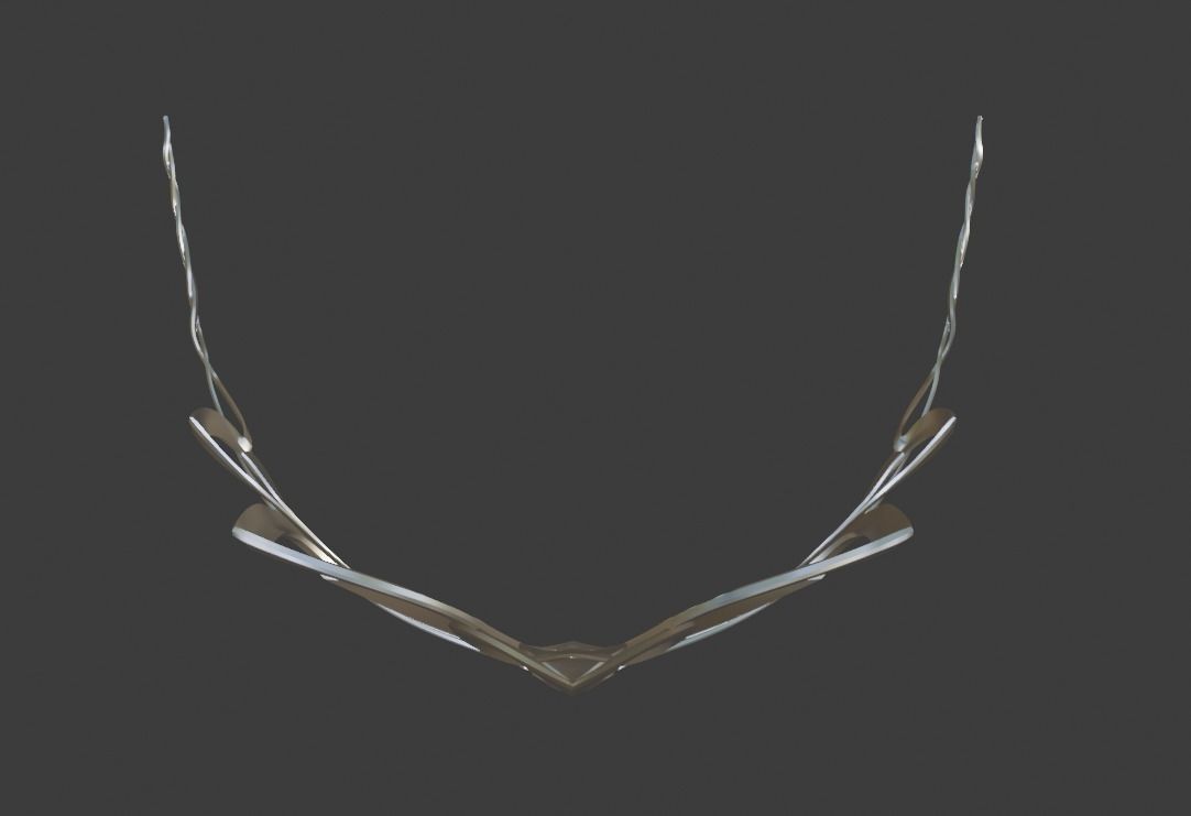 Sindel diadem - Fatal Attractor 3D print model_5