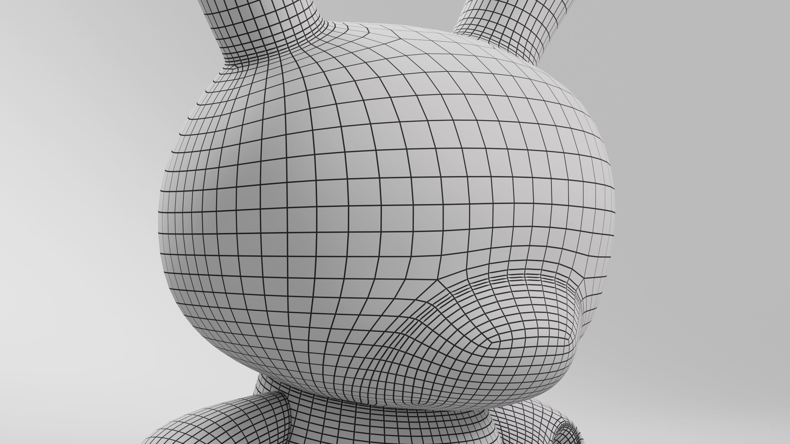 Kidrobot Cash Wolf Green 5 inch Dunny by Josh Divine 3D model_7