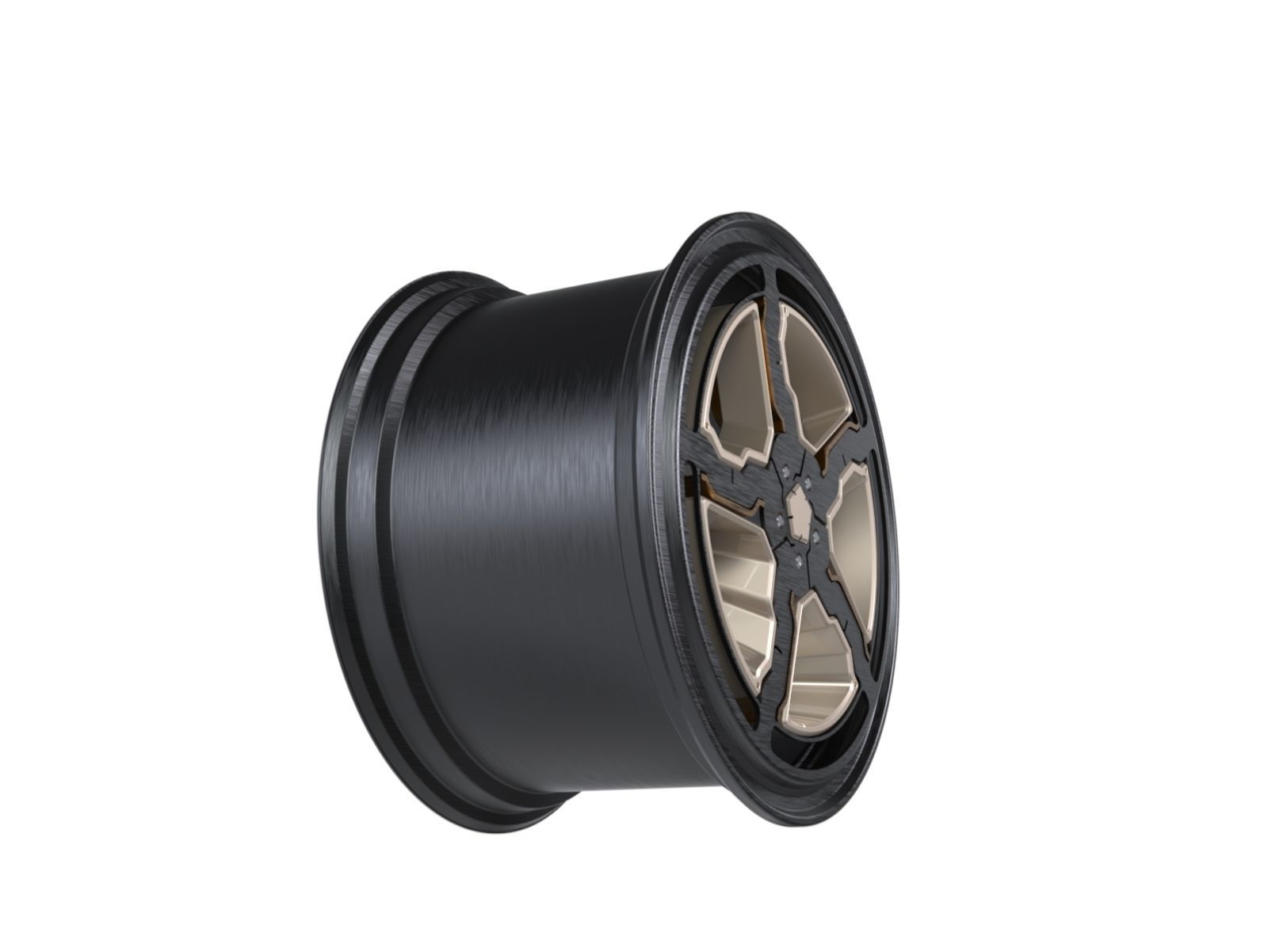 Rims Ender auto carbon  3D model_2