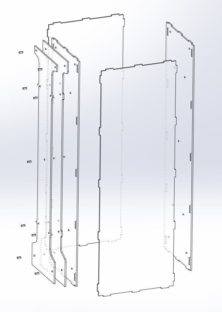 Decorative Fireplace 3D model_5
