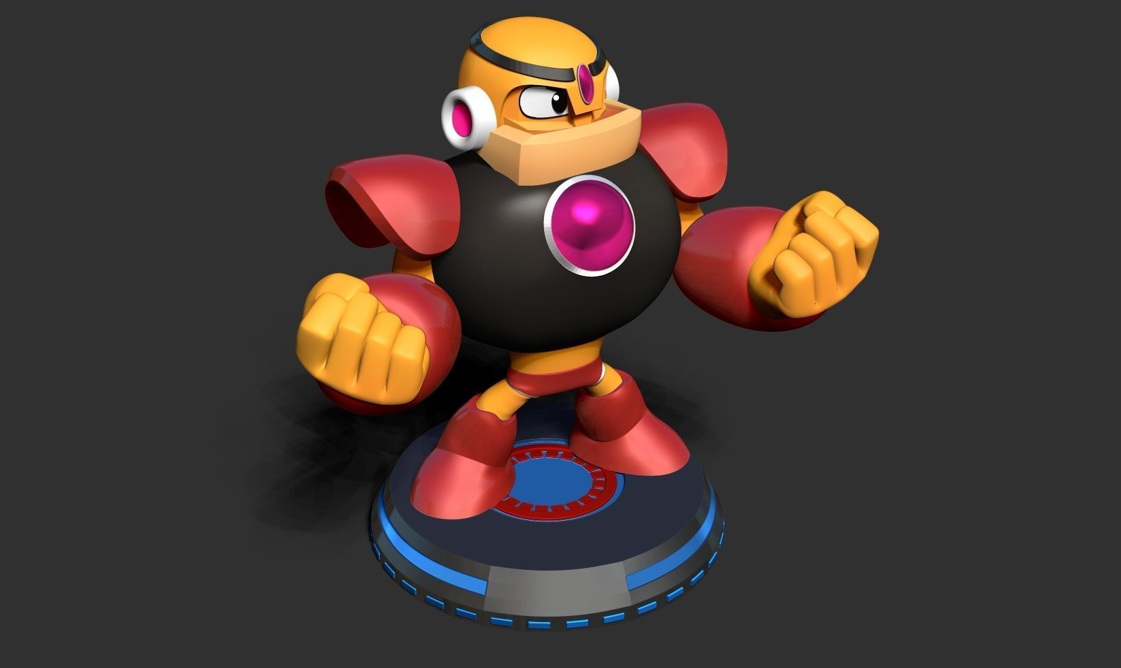 Guts Man - Mega Man Fanart 3D print model_14