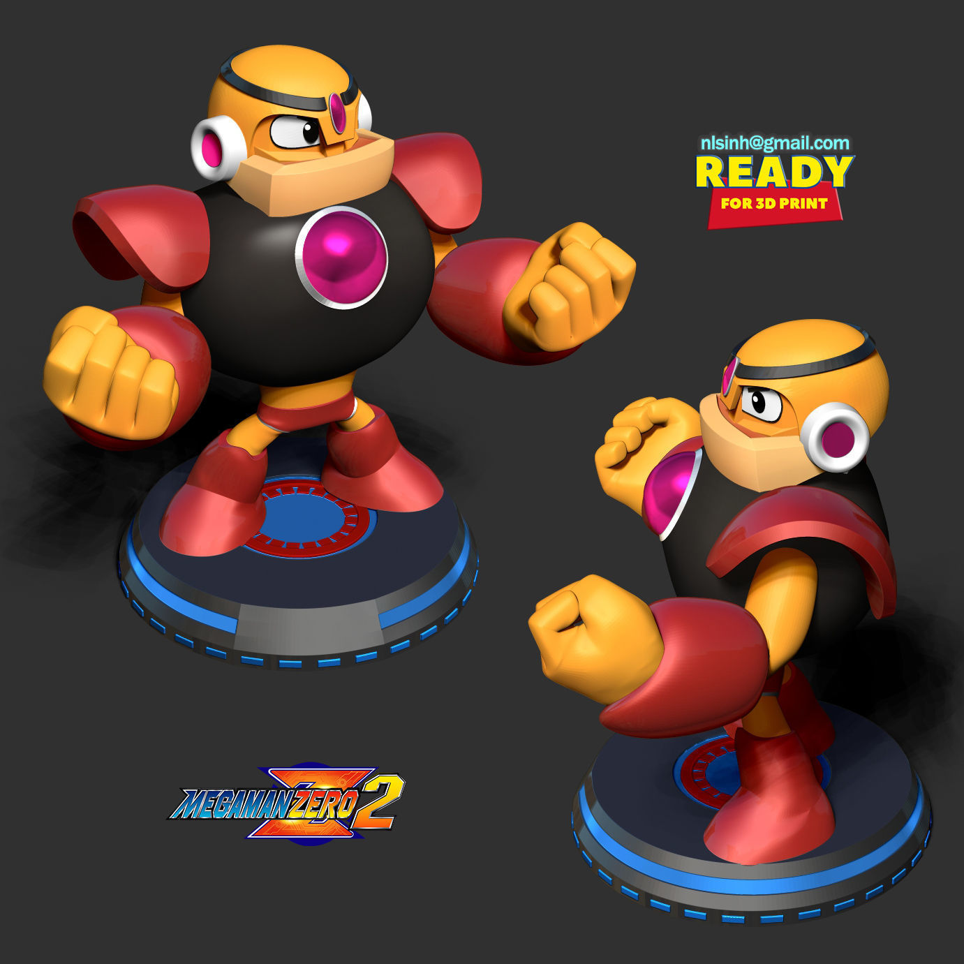 Guts Man - Mega Man Fanart 3D print model_4
