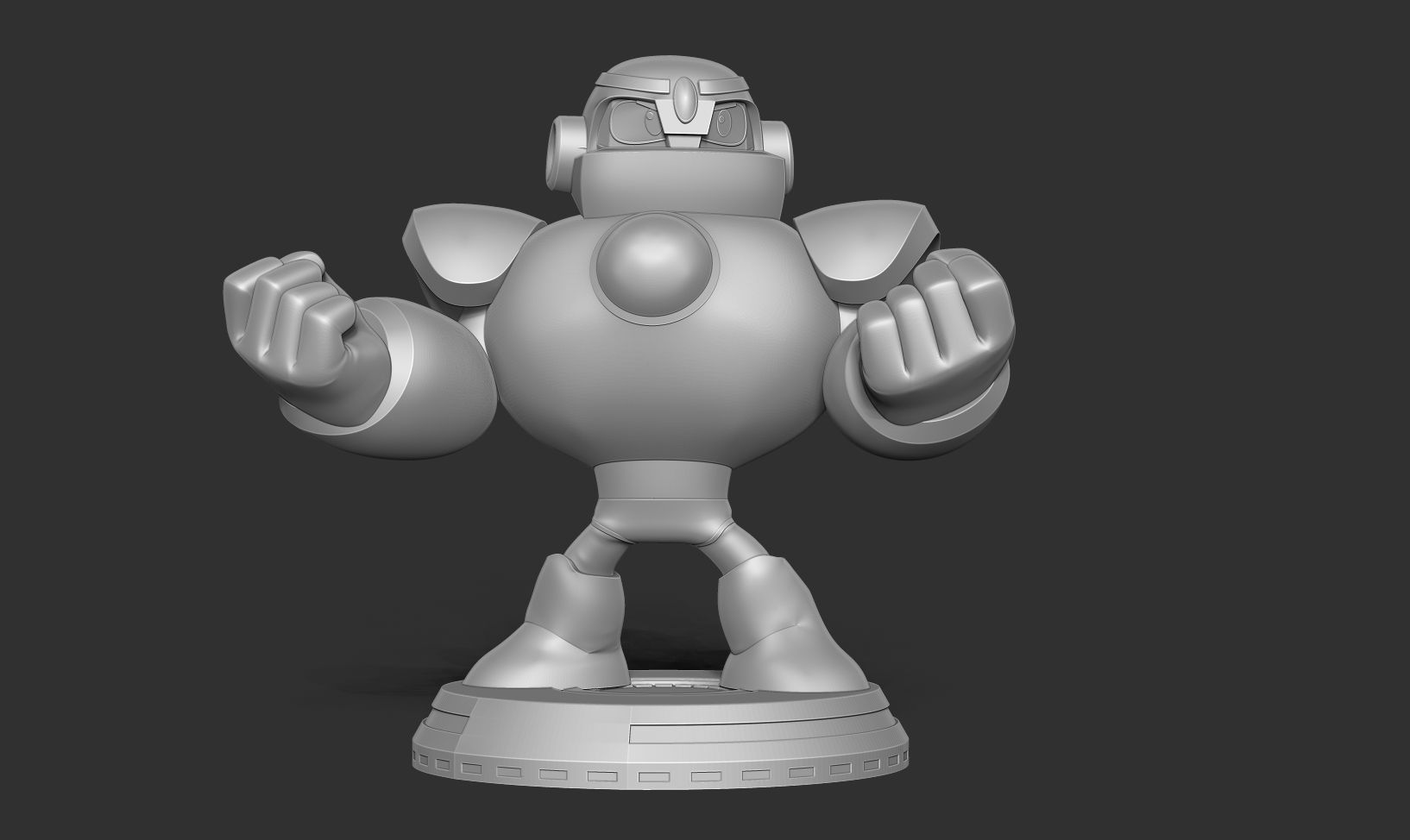 Guts Man - Mega Man Fanart 3D print model_9