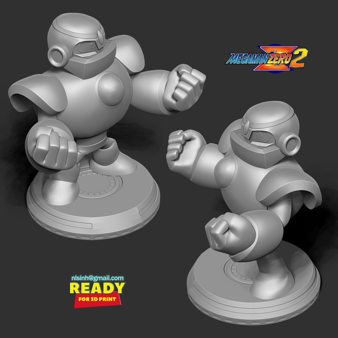 Guts Man - Mega Man Fanart 3D print model_3