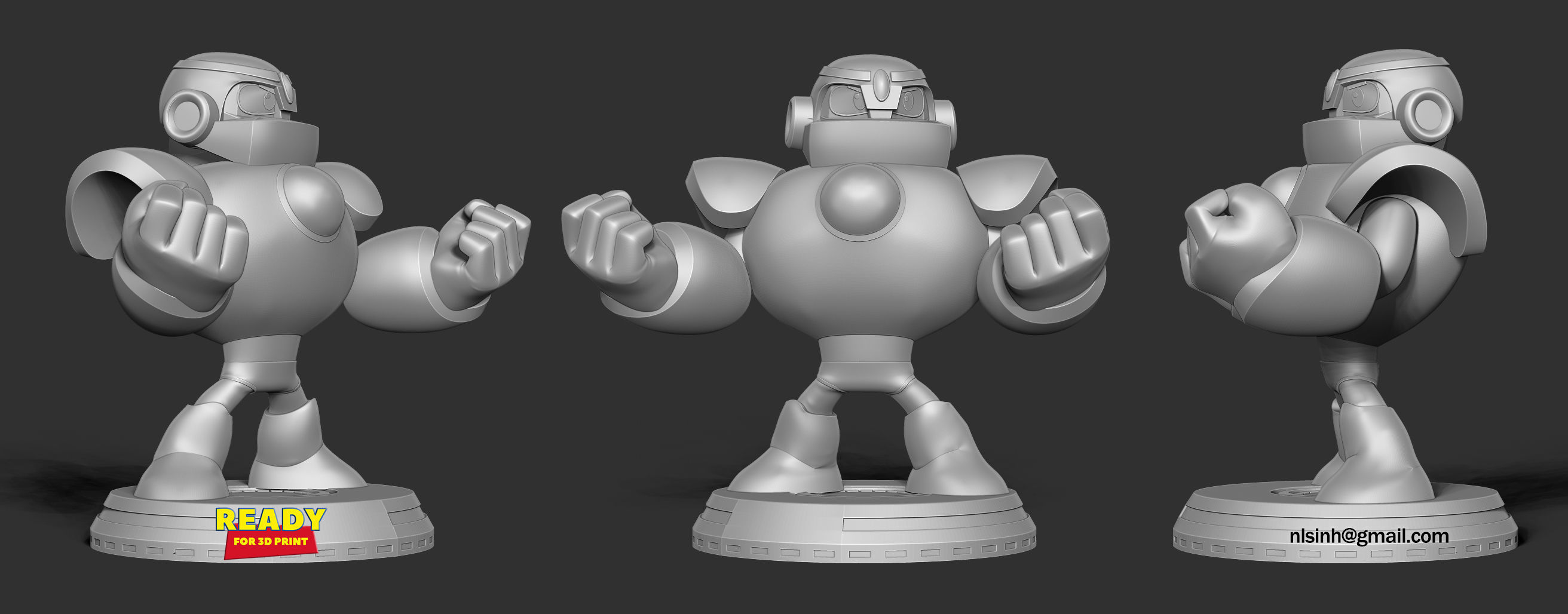 Guts Man - Mega Man Fanart 3D print model_5