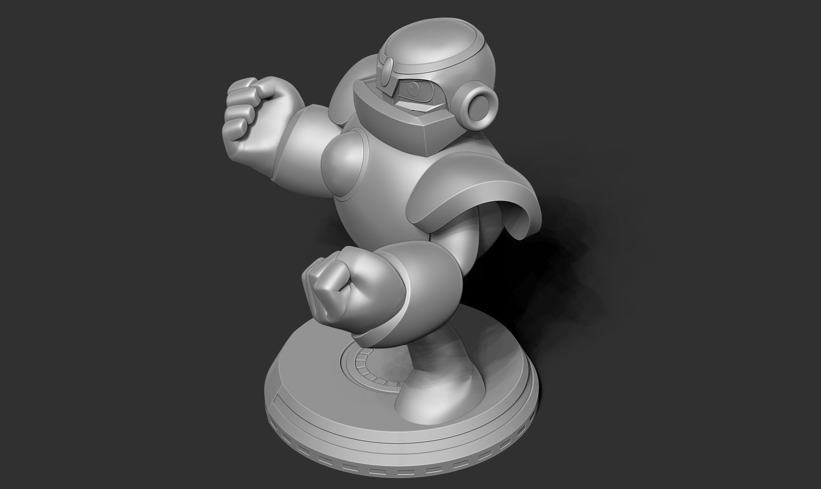 Guts Man - Mega Man Fanart 3D print model_17