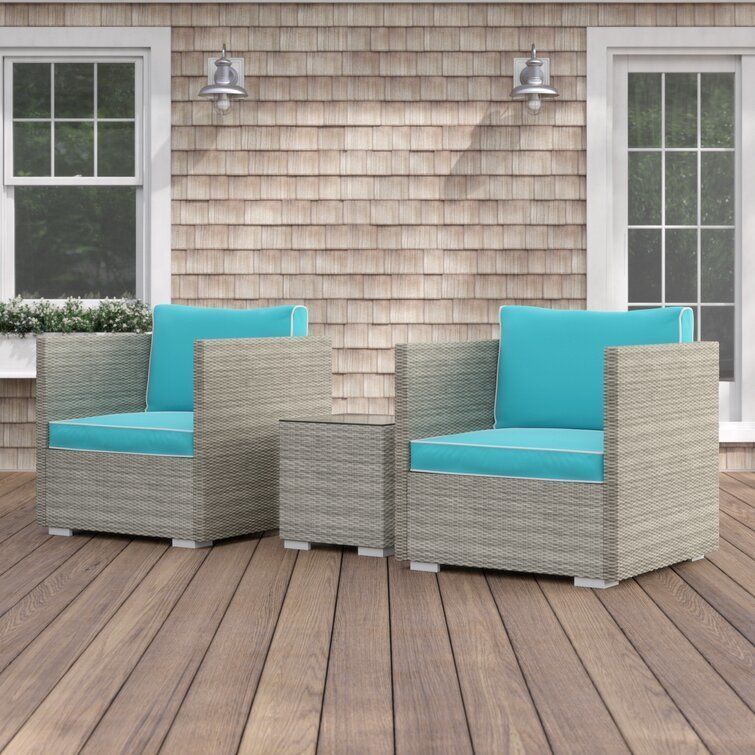 Heinrich WickerRattan Seating Group 3D model_8