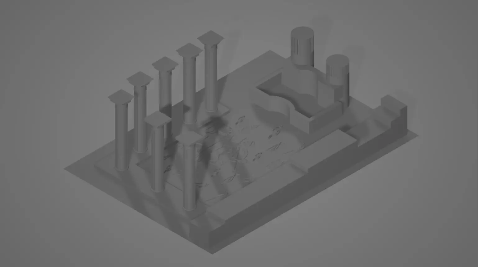 Zeugma Mosaic Museum 3D print model_0