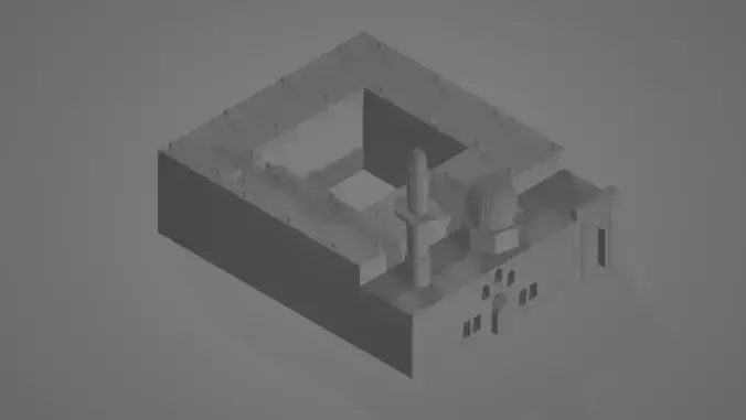 Zinciriye Madrasa 3D print model