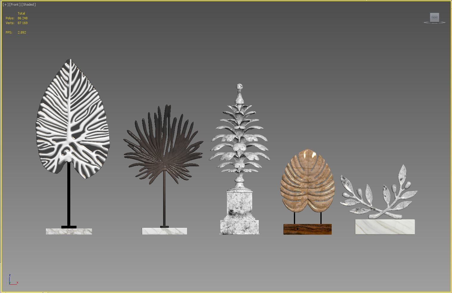 Sculptures 11 3D model_7