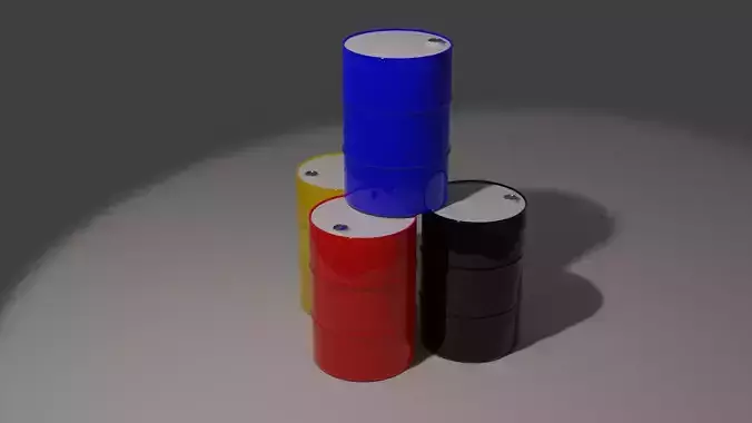 55 Gallon Steel Drum