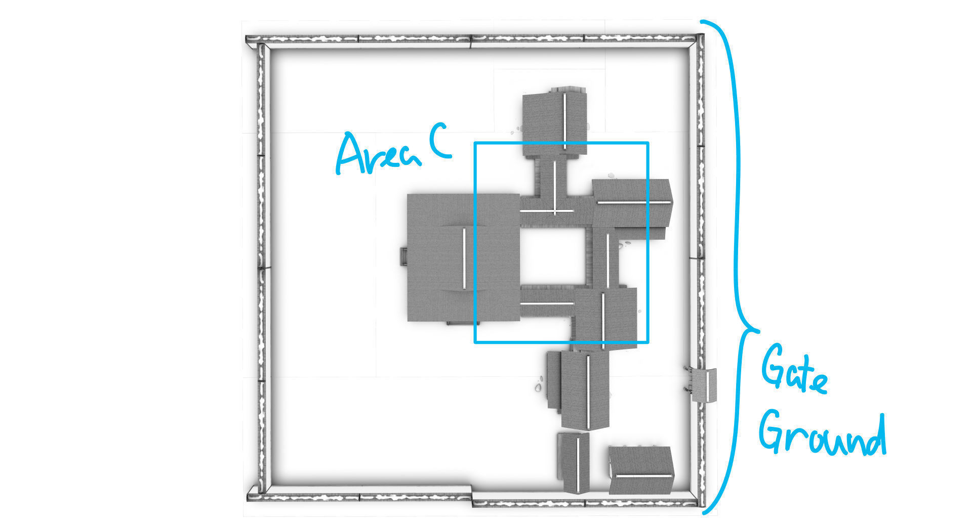 Japanese Medieval House v1 3D model_45