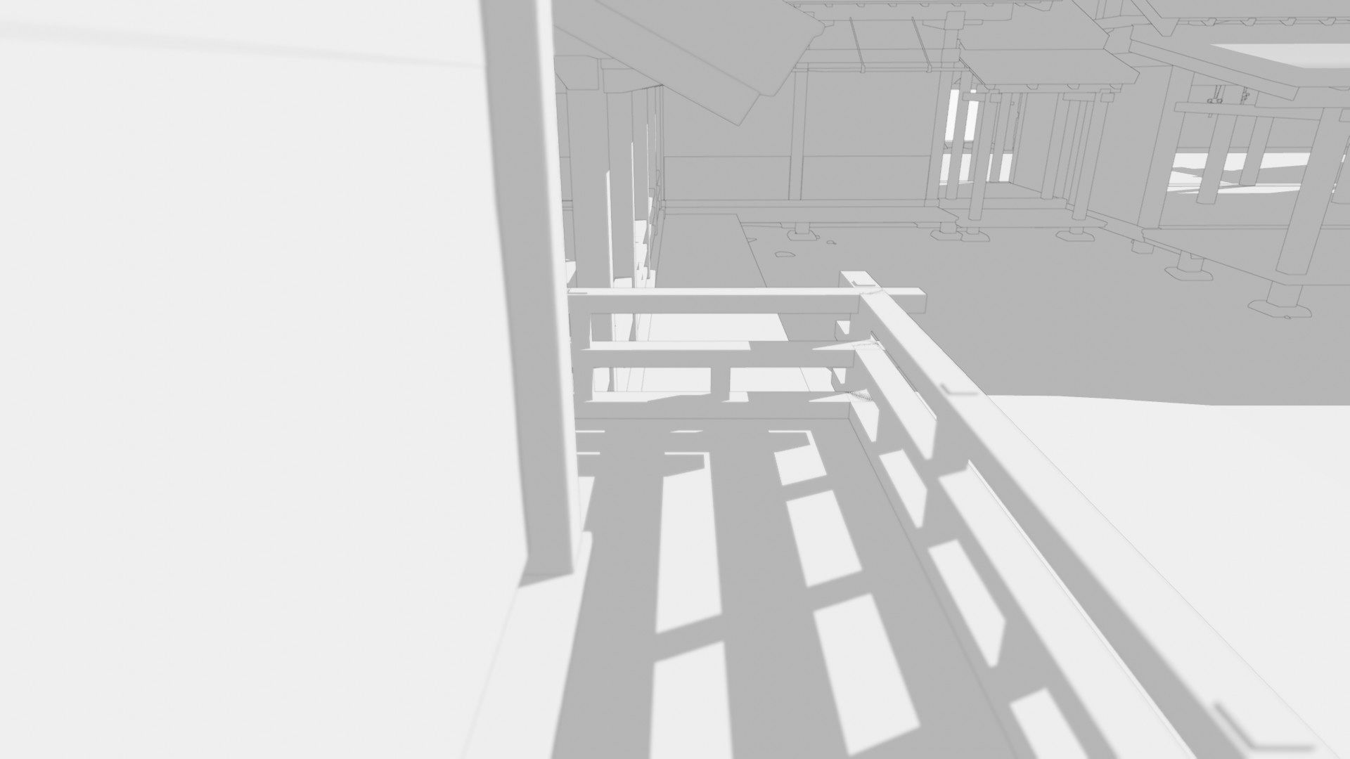 Japanese Medieval House v1 3D model_18