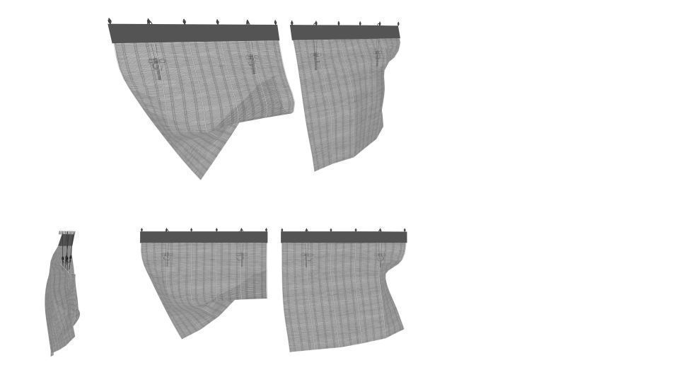 Japanese Medieval House v1 3D model_74