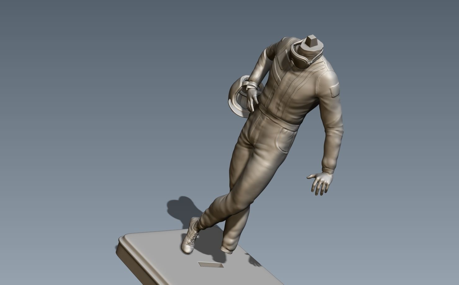 Steve McQueen Car Driver Vintage 3D print model_26