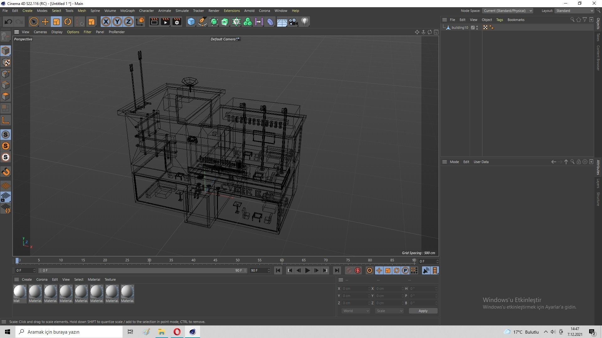 Cyberpunk City - Building 10 Low-poly 3D model_31