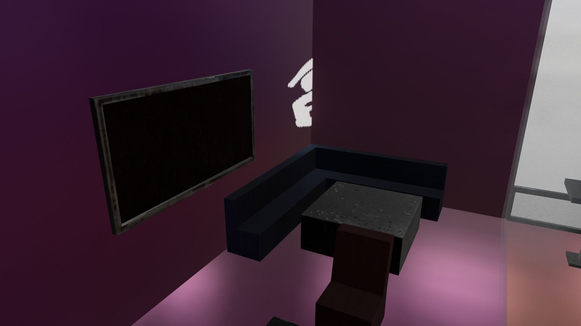 Cyberpunk City - Building 10 Low-poly 3D model_10