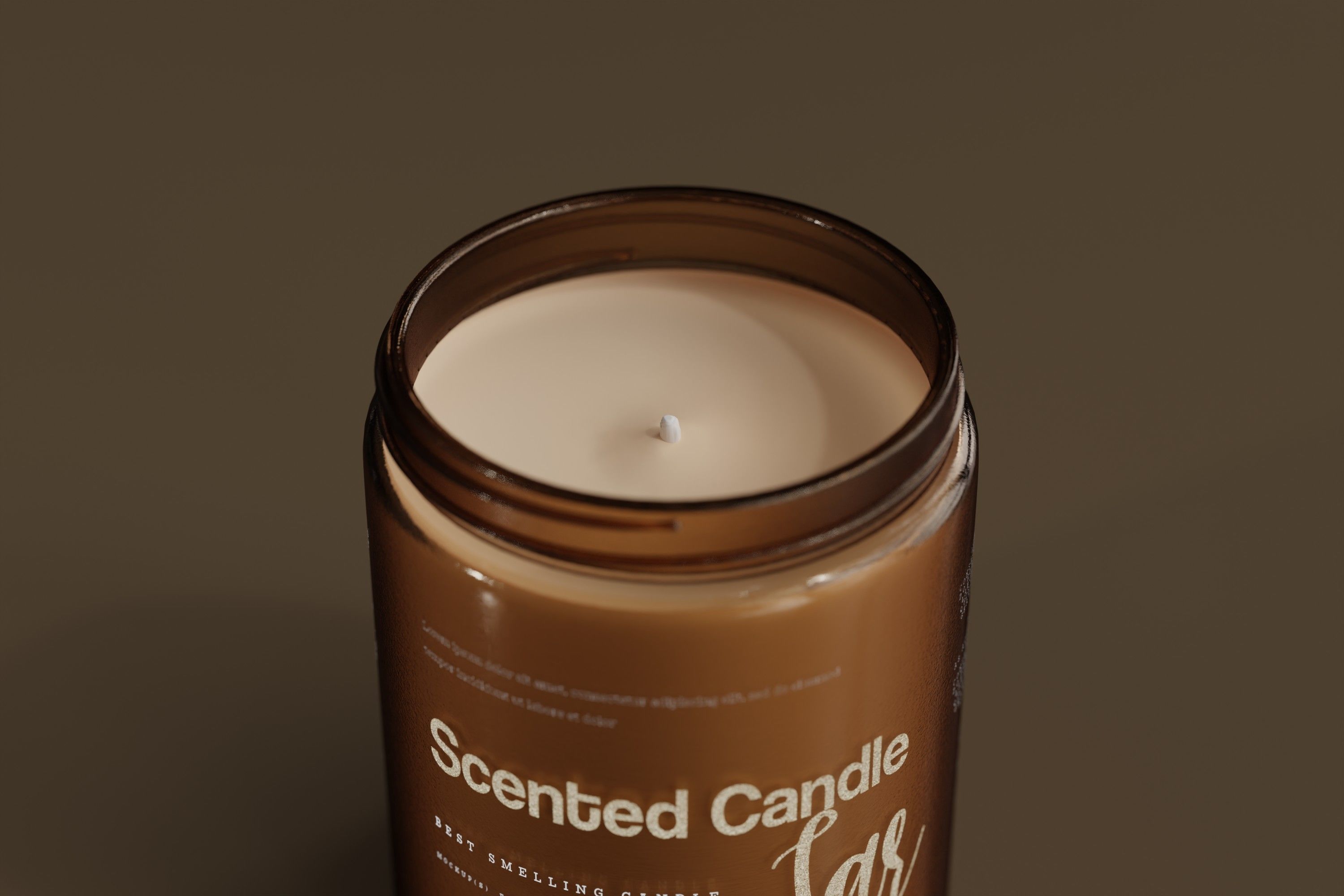 Candle Jars 3D model_6