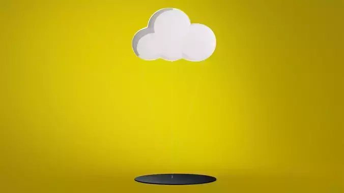 Cloud Balloon 3D model