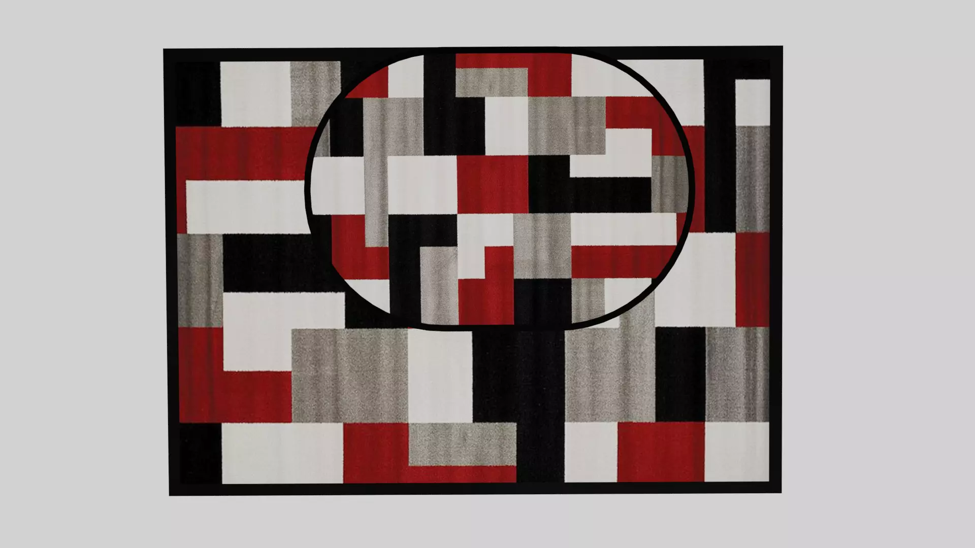 rug carpet 3D model_0