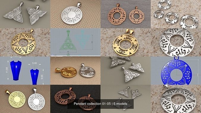 Pendant collection 01-05 