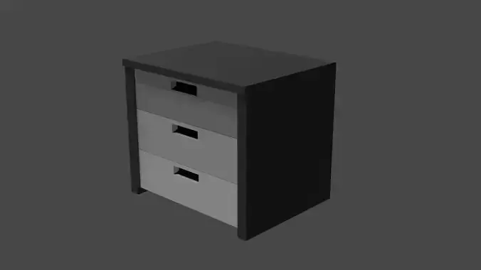 wooden-plastic wardrobe for things