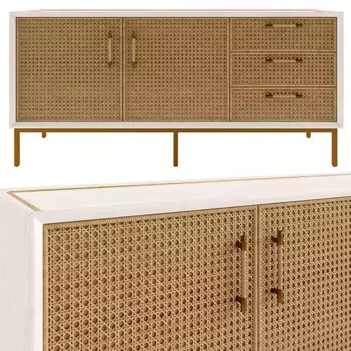 Bar island console 3D model