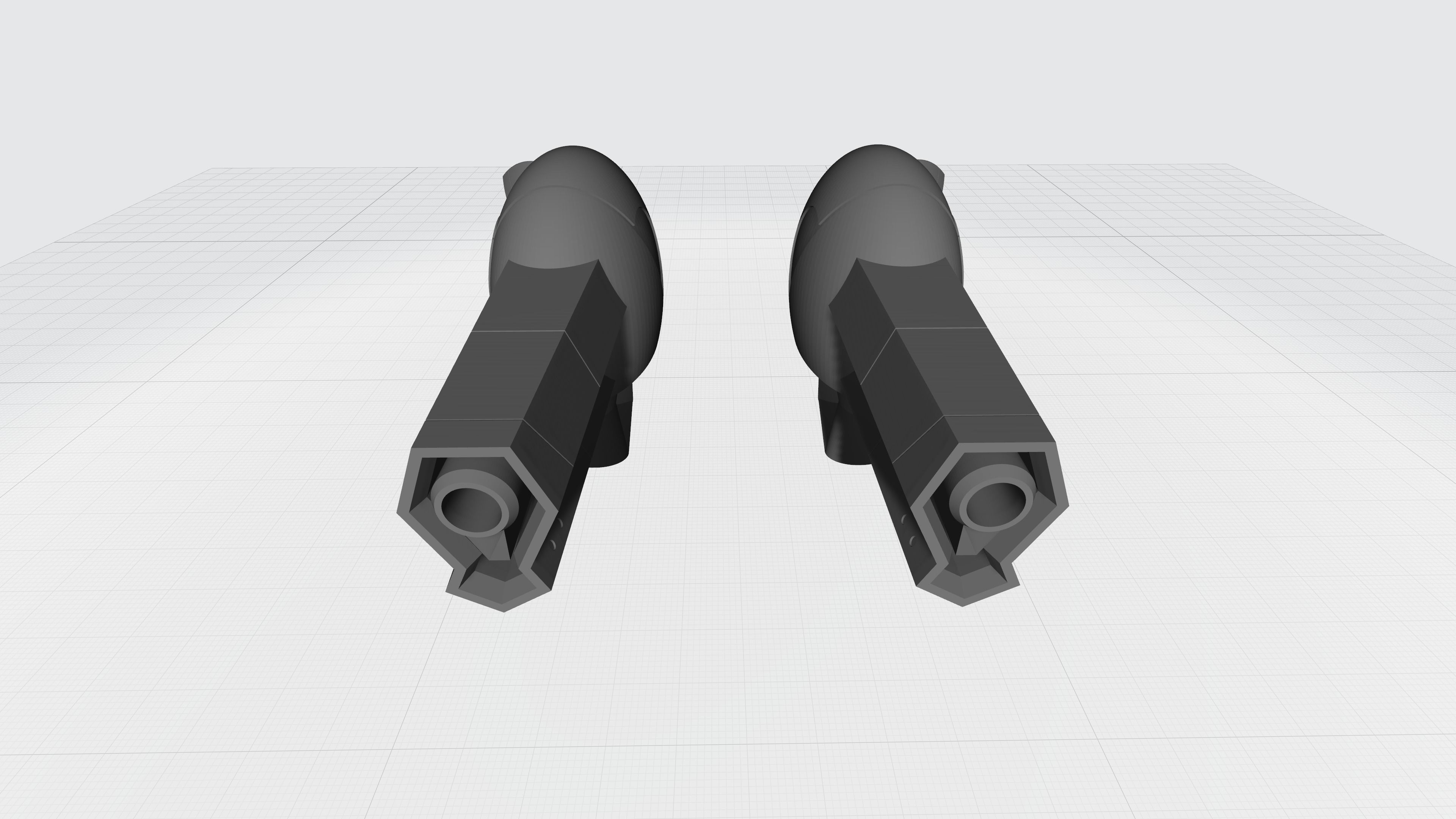 Rebecca gun - Eden Zero 3D print model_1