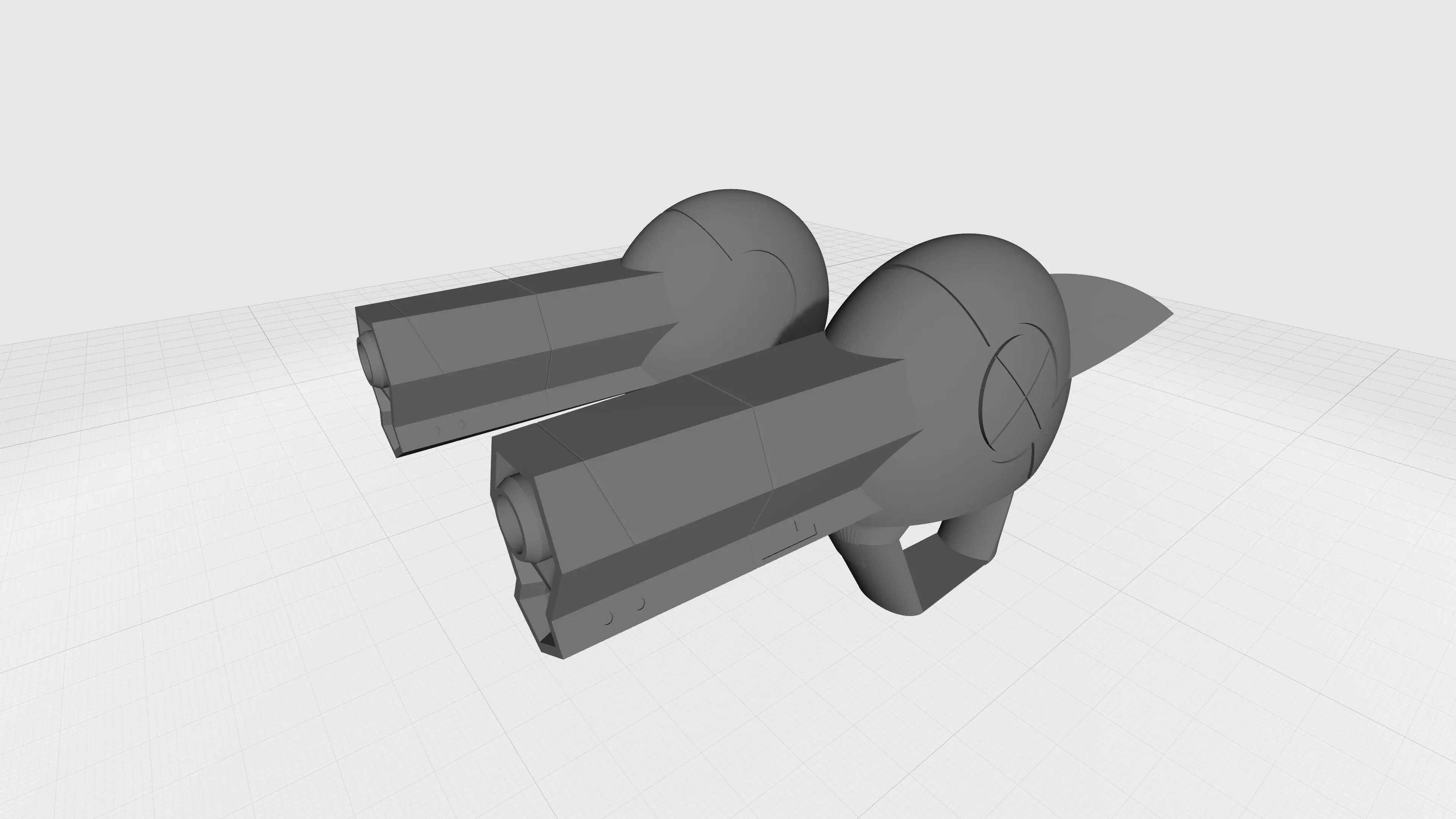 Rebecca gun - Eden Zero 3D print model_0