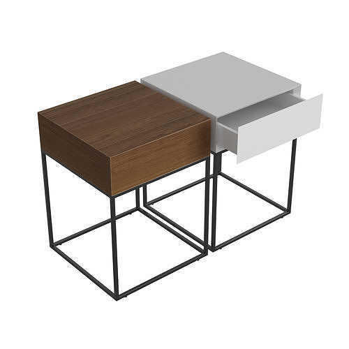 Baby Side Table 3D model