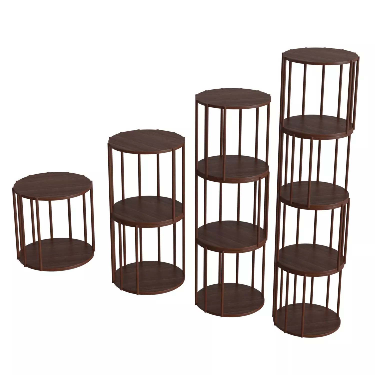 Cell Side Table 3D model_0