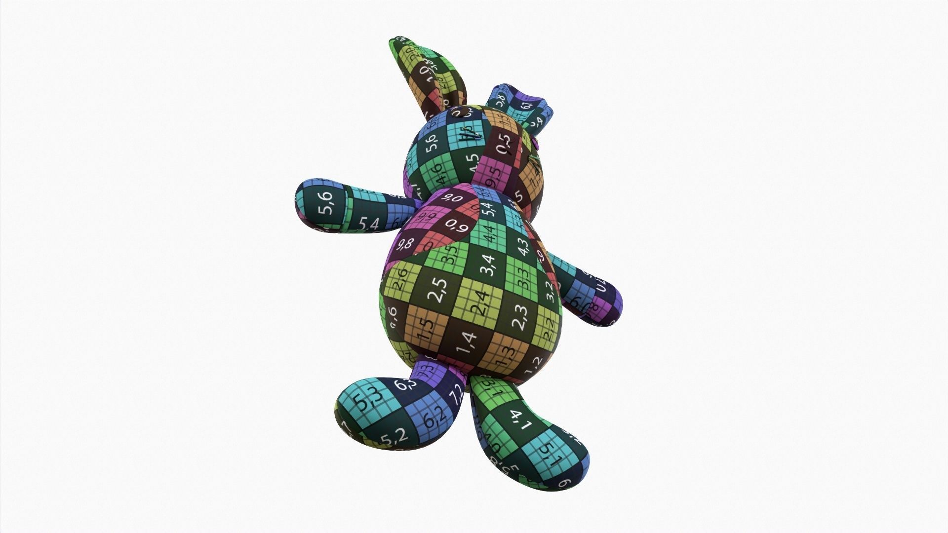 Toy bunny boy 3D model_13