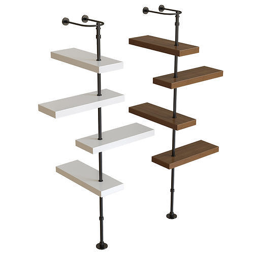 Domino Expo Column Bookcase 3D model