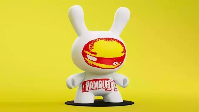 Kidrobot Andy Warhol 20 Hamburger Dunny