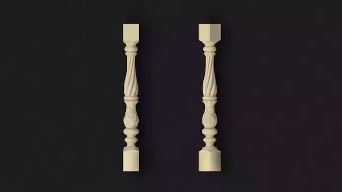 baluster ornate pillar