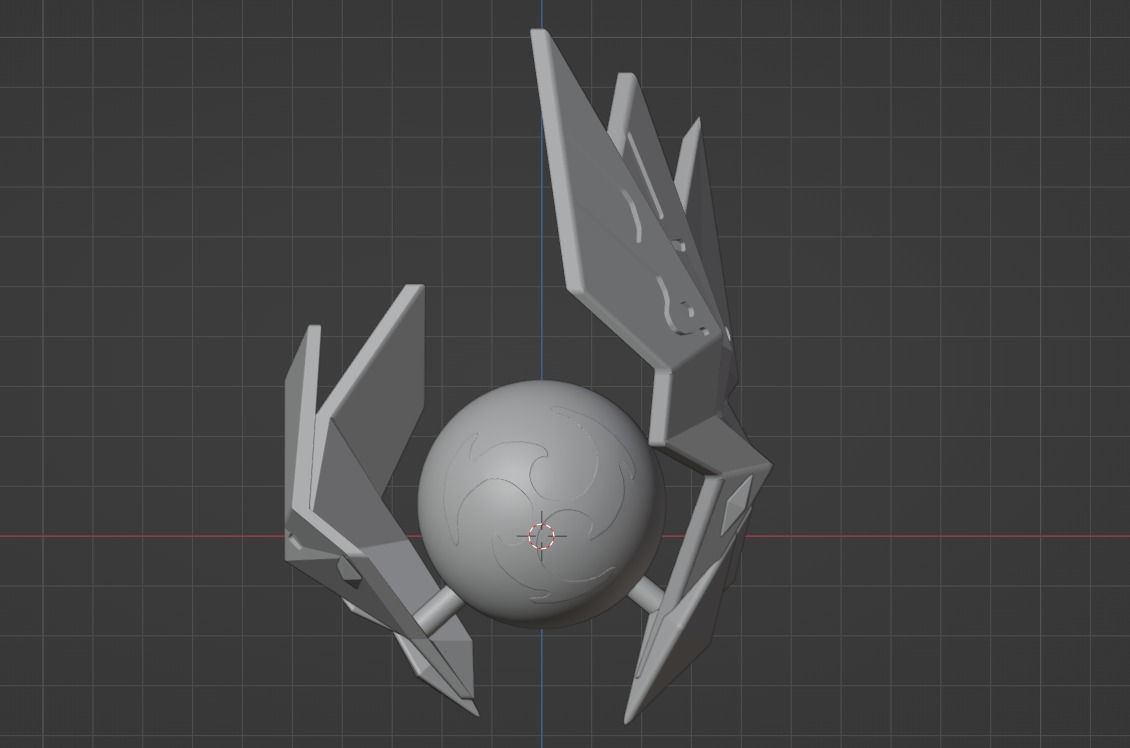 Electroculus Genshin Impact With LED Slots 3D Print Ready 3D print model_8