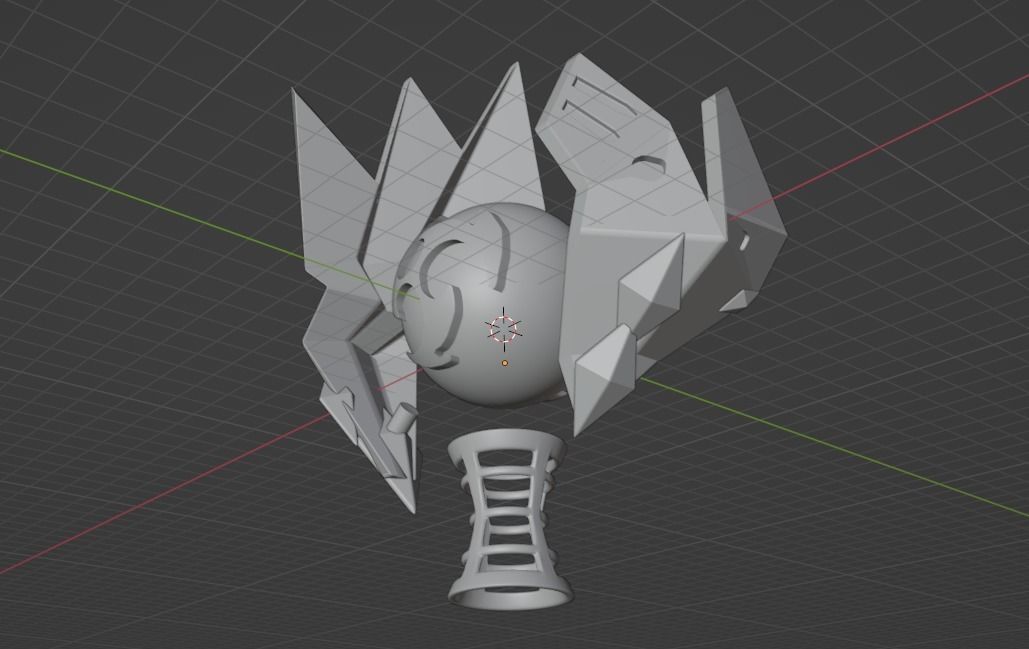 Electroculus Genshin Impact With LED Slots 3D Print Ready 3D print model_16