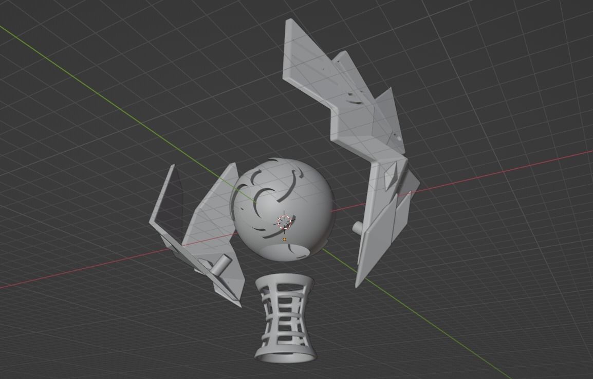 Electroculus Genshin Impact With LED Slots 3D Print Ready 3D print model_17