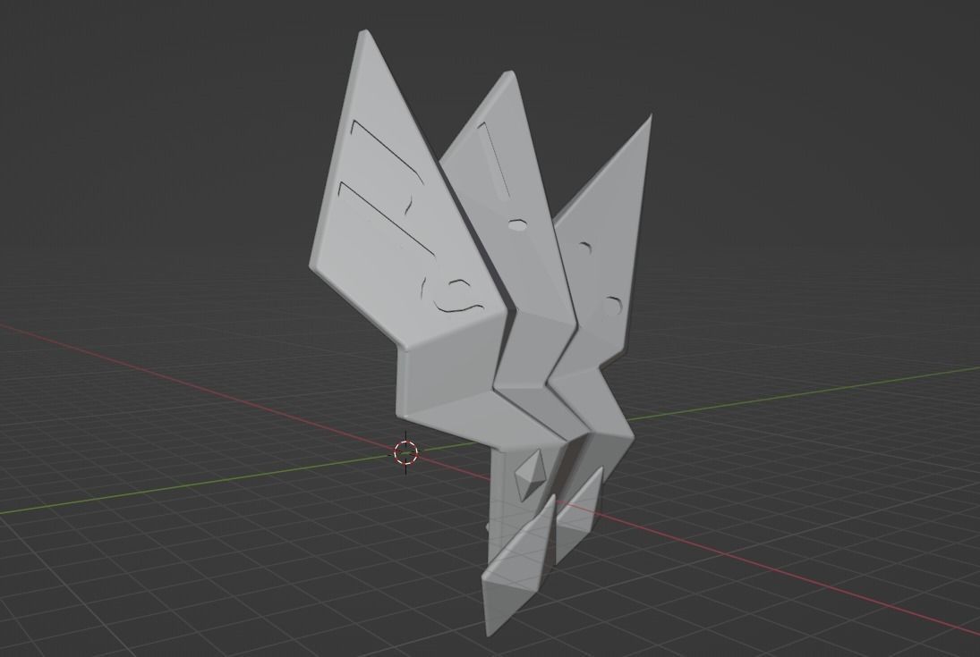 Electroculus Genshin Impact With LED Slots 3D Print Ready 3D print model_21