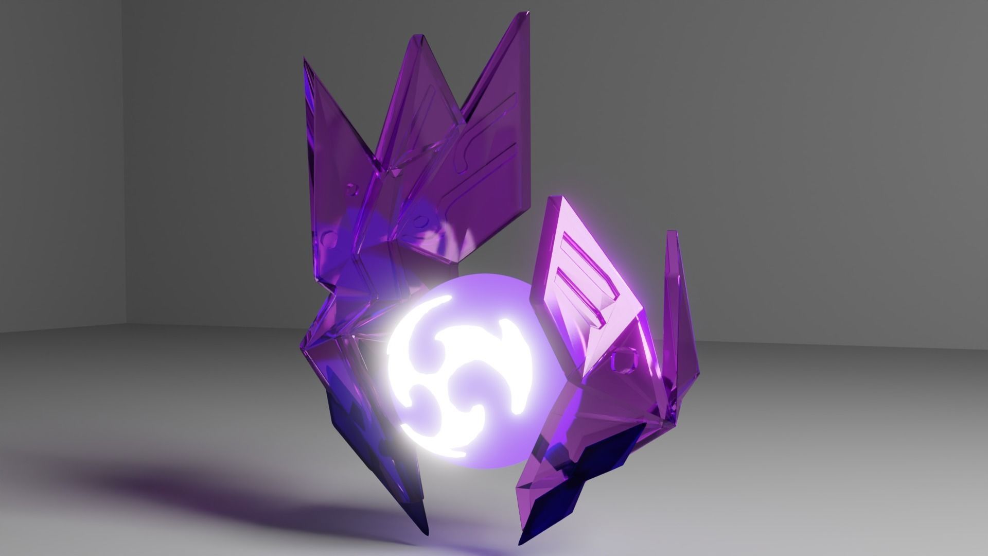 Electroculus Genshin Impact With LED Slots 3D Print Ready 3D print model_7