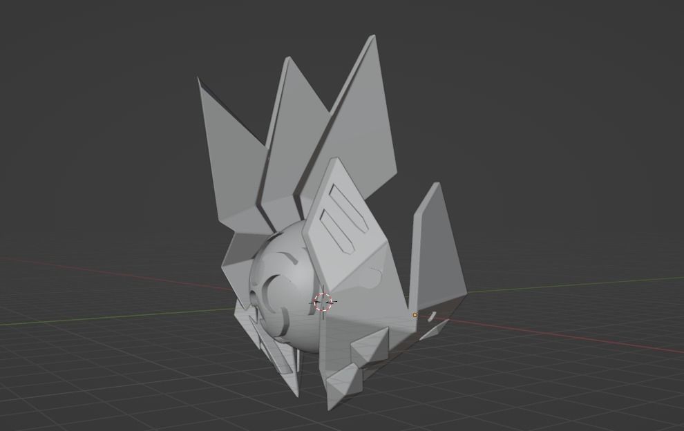 Electroculus Genshin Impact With LED Slots 3D Print Ready 3D print model_11